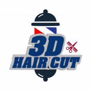 3D Hair Cut - Logo